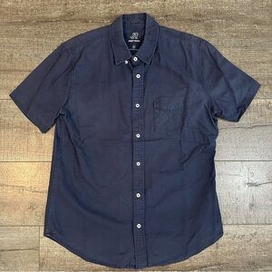 Jack Threads Navy Short Sleeve Casual Shirt for Men